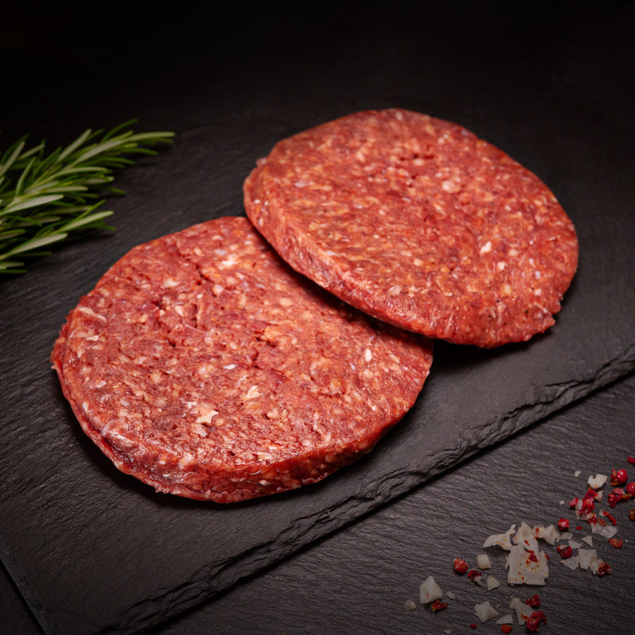 Angus Burger Patties 2 Stück, 100% Dry Aged - Angus - Beef Loxten