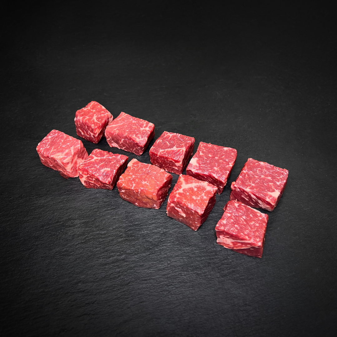Wagyu Cubes, dry-aged