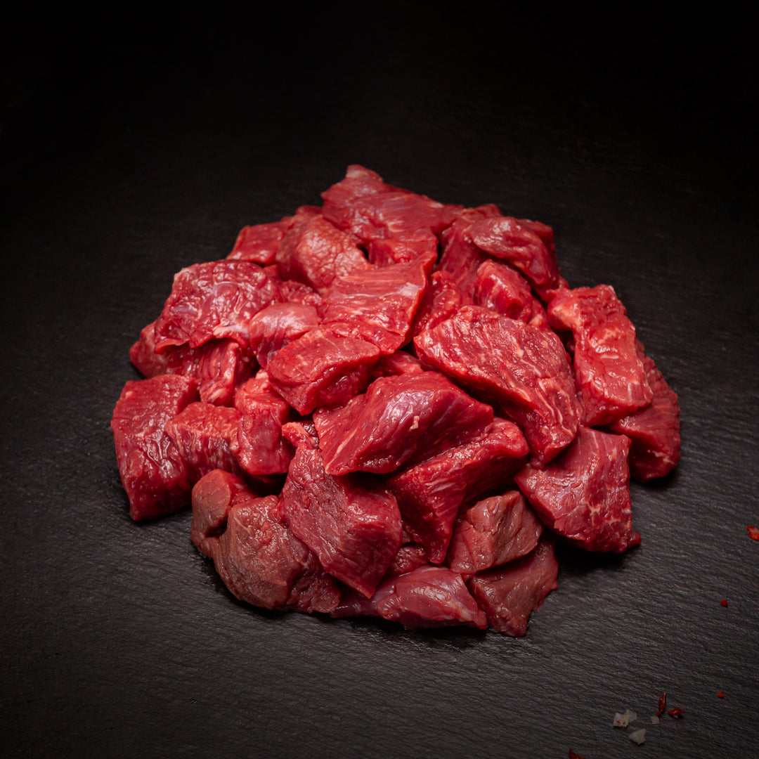 Angus Gulasch dry-aged