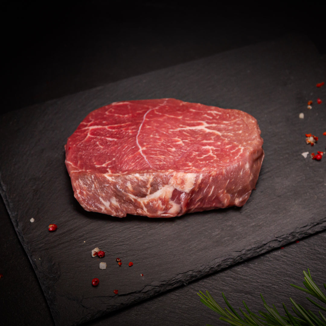Angus Round Steak (Ladycut), dry-aged