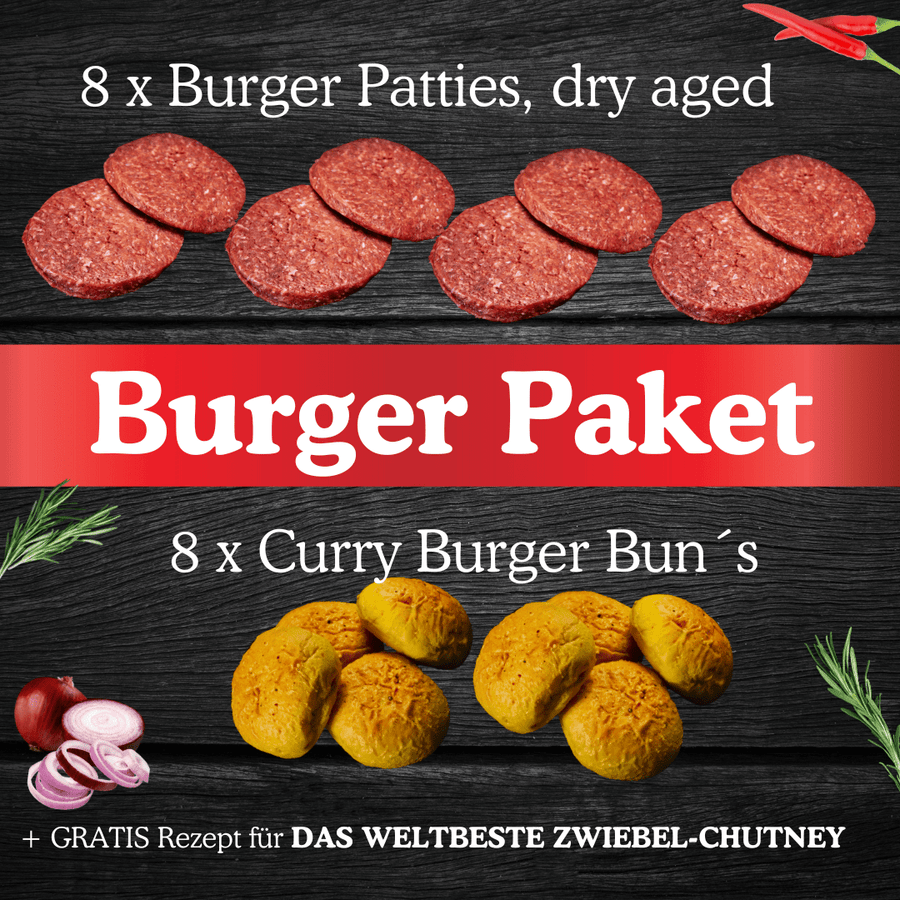 Angus Burger - Box Klassik, 100% Dry - Aged - Angus - Beef Loxten