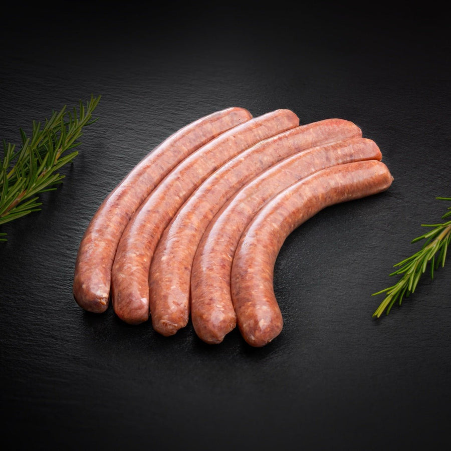 Angus Rinderbratwurst im Schafsaitling - Angus - Beef Loxten