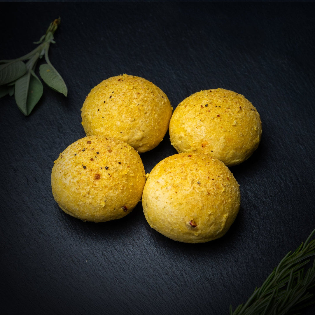 MINI Curry - Burger - Bun´s (4er Pack) - Angus - Beef Loxten