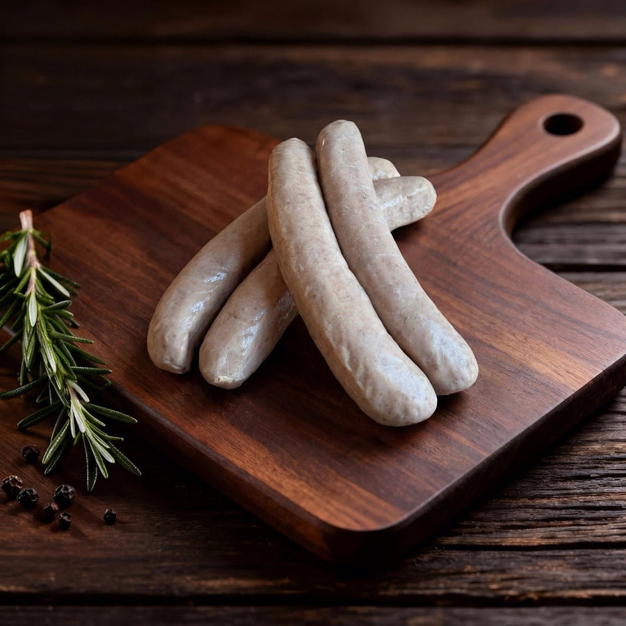 Premium WAGYU Bratwurst, 4 Stück - Hof Krumkühler