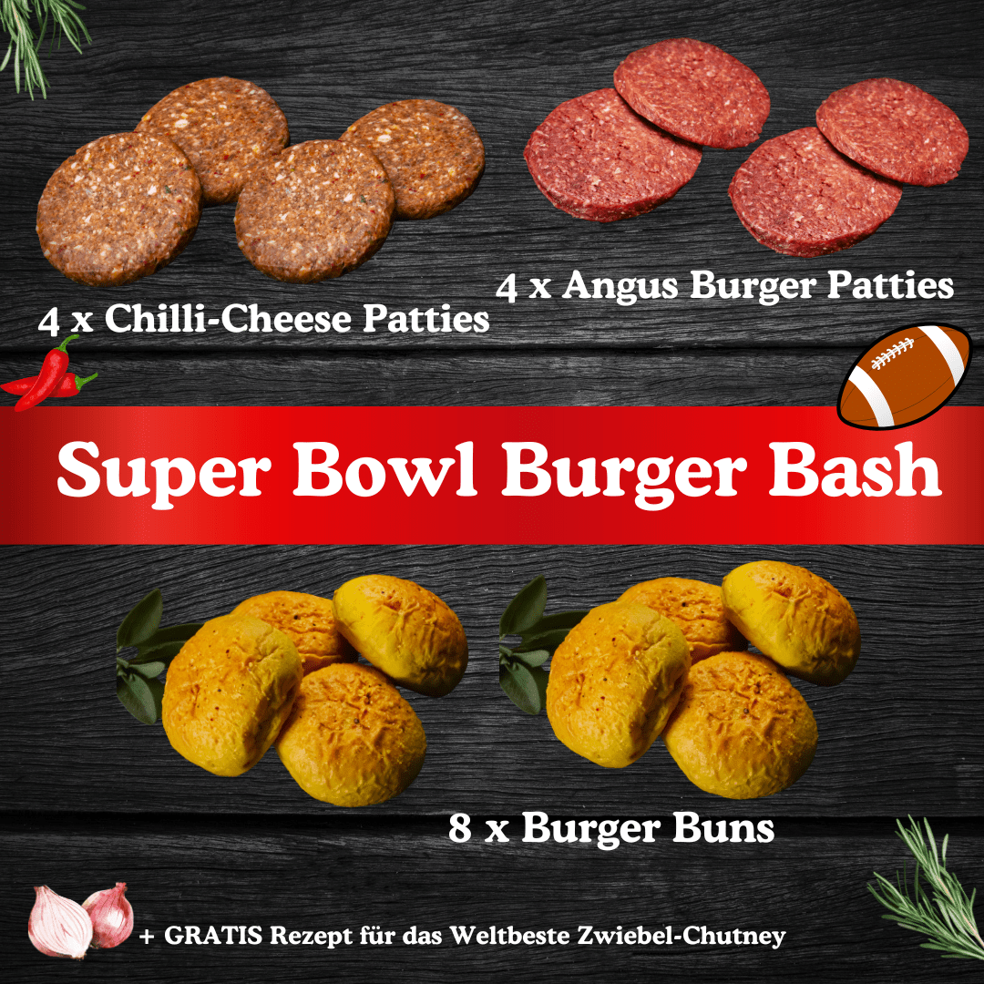Super Bowl Burger Bash - Angus - Beef Loxten