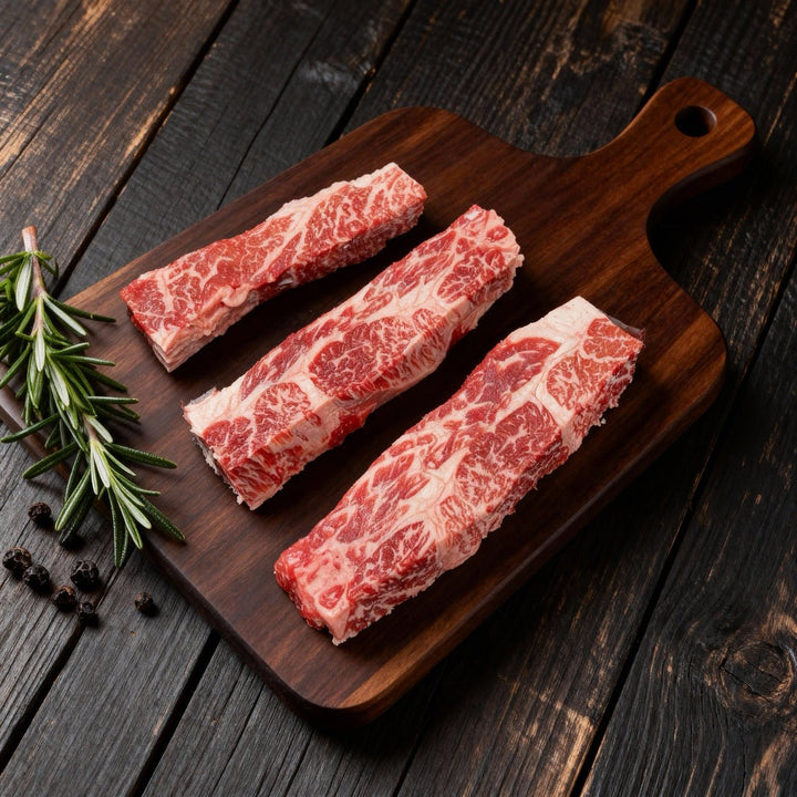 Wagyu Beef Stripes, dry - aged - Angus - Beef Loxten