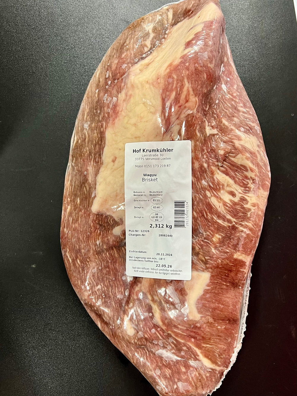 Wagyu Brisket, dry - aged - Angus - Beef Loxten