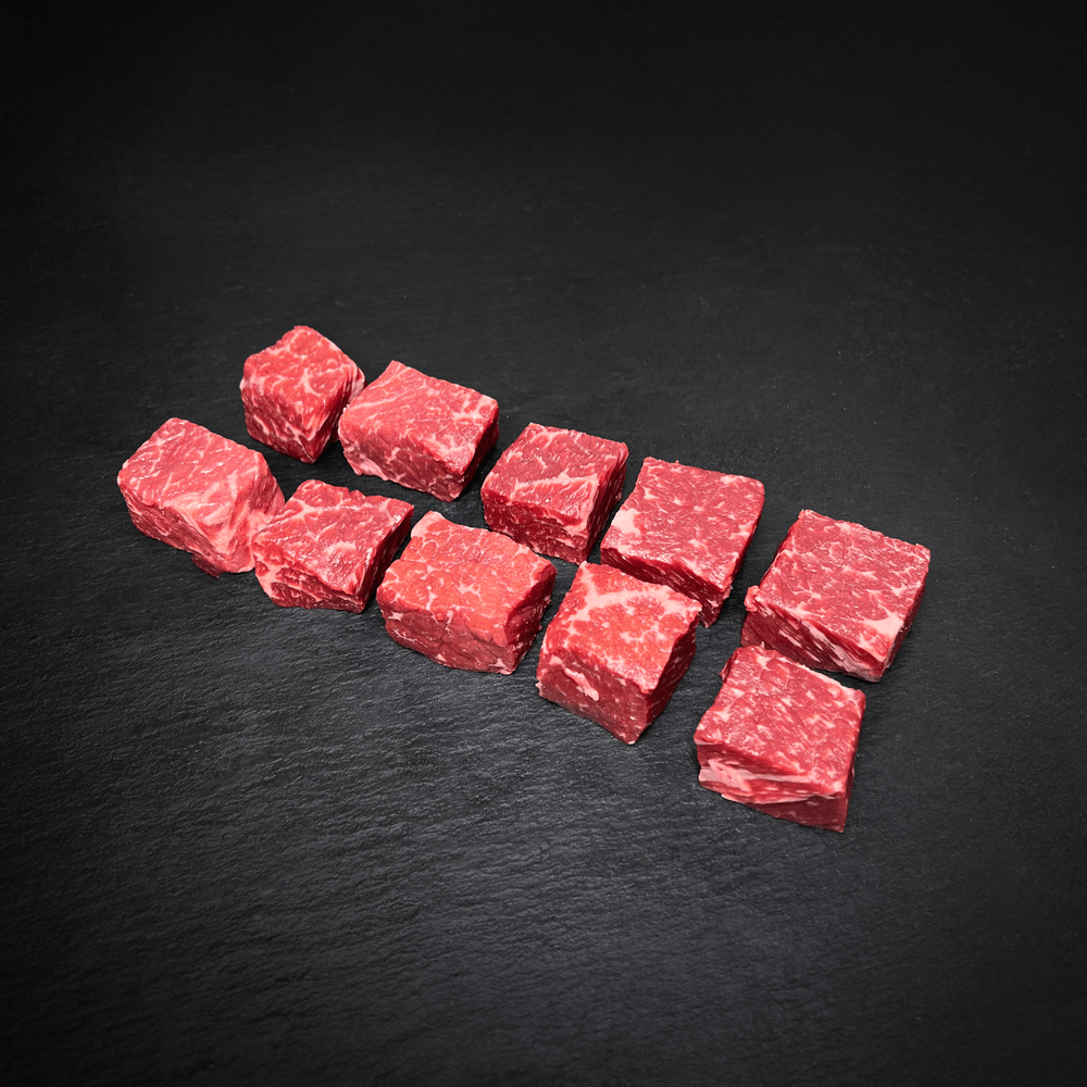 Wagyu Cubes, dry - aged - Angus - Beef Loxten