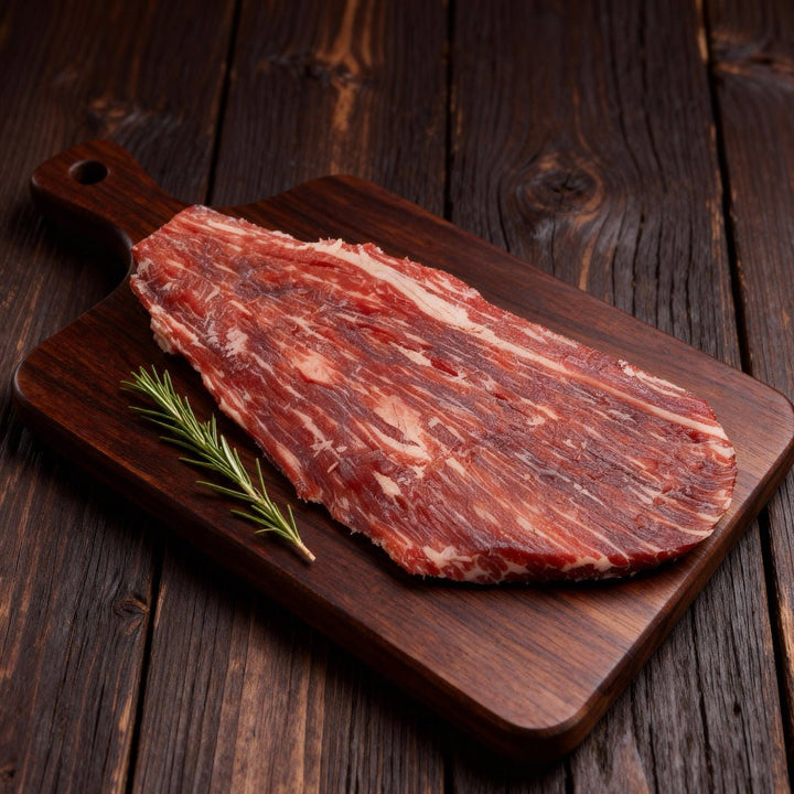 Wagyu Flank Steak, dry - aged - Angus - Beef Loxten