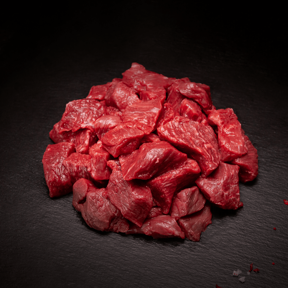 Wagyu Gulasch, dry - aged - Angus - Beef Loxten