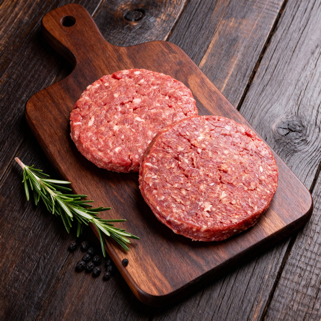 Wagyu Premium Burger Patties, dry - aged - Angus - Beef Loxten