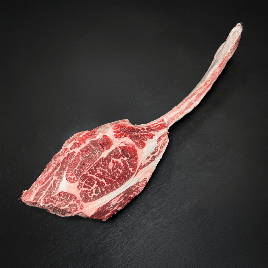 Wagyu Tomahawk Steak, dry - aged - Angus - Beef Loxten