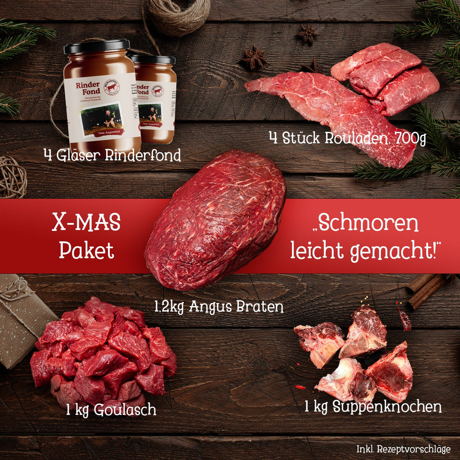 Winterschmaus Paket "schmoren leicht gemacht!" - Angus - Beef Loxten